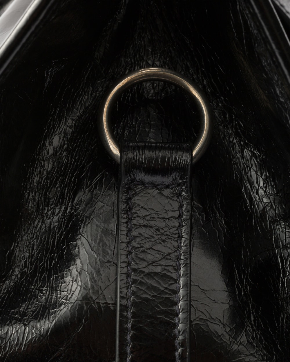 Medium Leather Tote Bag - Image 3